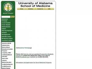 University of Alabama Birmingham School of Medicine